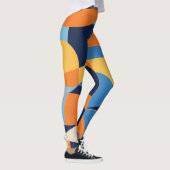 Abstracte geometrische vormen leggings (Rechts)