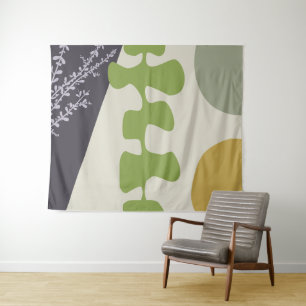 Abstracte geometrische vormen modern huis decor  wandkleed