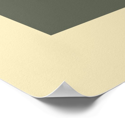 Abstracte geometrische vormen Modern Poster (Hoek)