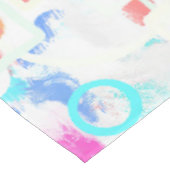 Abstracte geometrische vormen tafelkleed (Gekanteld)