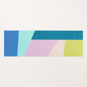 Abstracte geometrische vormen Textielpatroon Yoga  Yogamat (Voorkant (horizontaal))