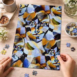 Abstracte geometrische vormen van Cubisme Legpuzzel