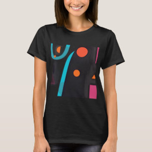 Abstracte geometrische vormen - Vet Patroonontwerp T-shirt