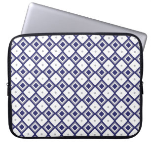 Abstracte geometrische vormgeving van de achtergro laptop sleeve