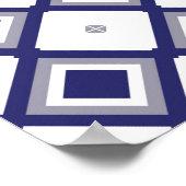 Abstracte geometrische vormgeving van de achtergro poster (Hoek)