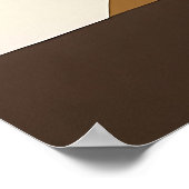 Abstracte geometrische wand uit het midden van de poster (Hoek)