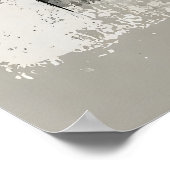 Abstracte geometrische wandkunstprint, modern neut poster (Hoek)