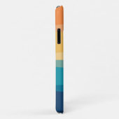 Abstracte geometrische zonsopgang Case-Mate iPhone case (Achterkant/rechts)