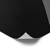 Abstracte geometrische zwart wit grijs poster (Hoek)