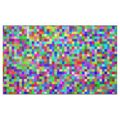 Abstracte Gepixeliseerde RGB Chaos Stof (Fat Quarter)