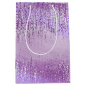 Abstracte geschenktassen met spataderen van verf medium cadeauzakje (Voorkant)