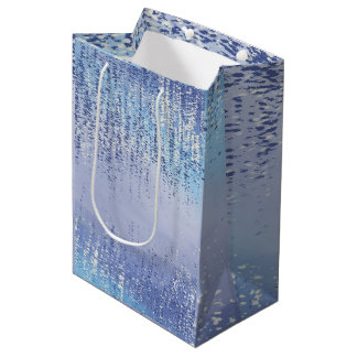 Abstracte geschenktassen met verfspatten medium cadeauzakje