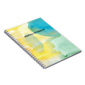 abstracte geschilderd notitieboek (Rechterzijde)