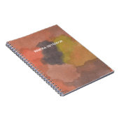 abstracte geschilderd notitieboek (Rechterzijde)