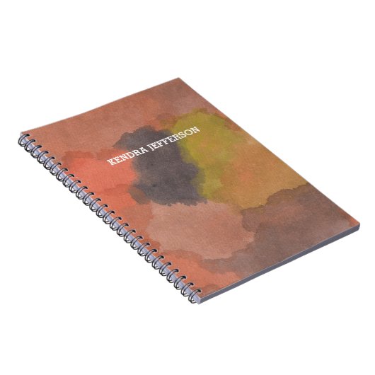 abstracte geschilderd notitieboek (Rechterzijde)