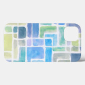 Abstracte geschilderde achtergrond van de waterver Case-Mate iPhone case (Achterkant (horizontaal))