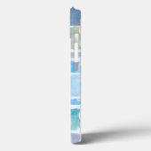 Abstracte geschilderde achtergrond van de waterver Case-Mate iPhone case (Achterkant / Links)
