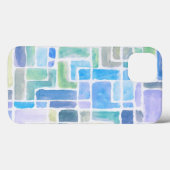 Abstracte geschilderde achtergrond van de waterver Case-Mate iPhone case (Achterkant (horizontaal))
