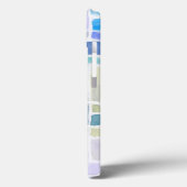 Abstracte geschilderde achtergrond van de waterver Case-Mate iPhone case (Achterkant / Links)