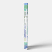 Abstracte geschilderde achtergrond van de waterver Case-Mate iPhone case (Achterkant / Rechts)