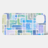 Abstracte geschilderde achtergrond van de waterver Case-Mate iPhone case (Achterkant (horizontaal))