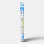 Abstracte geschilderde achtergrond van de waterver Case-Mate iPhone case (Achterkant / Links)