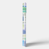 Abstracte geschilderde achtergrond van de waterver Case-Mate iPhone case (Achterkant / Rechts)