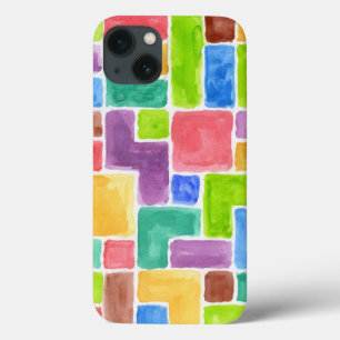 Abstracte geschilderde achtergrond van de waterver Case-Mate iPhone case