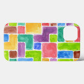 Abstracte geschilderde achtergrond van de waterver Case-Mate iPhone case (Achterkant (horizontaal))