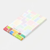 Abstracte geschilderde achtergrond van de waterver post-it® notes (Schuin)