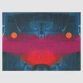 Abstracte geschilderde kunst cadeau weefsel papier (Voorkant)