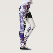 Abstracte geschrokken Leggings (Rechts)