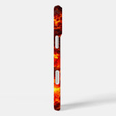 Abstracte Gesmolten Lavastroom Case-Mate iPhone Case (Achterkant / Rechts)