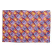 Abstracte Gesmolten Vlammen Kussensloop (Achterkant-Links)