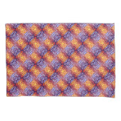 Abstracte Gesmolten Vlammen Kussensloop (Voorkant-Links)