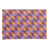 Abstracte Gesmolten Vlammen Kussensloop (Voorkant-Rechts)