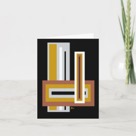 Abstracte gestapelde rechthoeken notitiekaarten