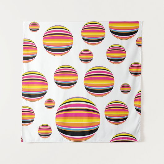 abstracte gestreepte regendruppels naadloos patroo wandkleed (Voorkant)
