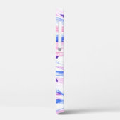 Abstracte gestreepte waterverf achtergrond. Pensee Case-Mate iPhone Case (Achterkant / Links)