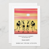 Abstracte, Geweldige Break Dance Verjaardag Kaart (Voorkant / Achterkant)