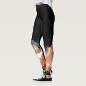 Abstracte geweldige deen leggings (Links)