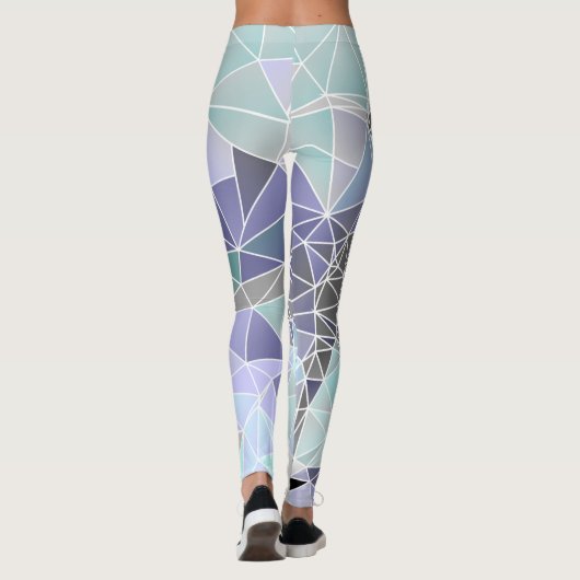 Abstracte geweldige deen leggings (Achterkant)