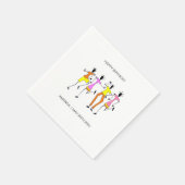 Abstracte, Geweldige feestdag Servet (Hoek)