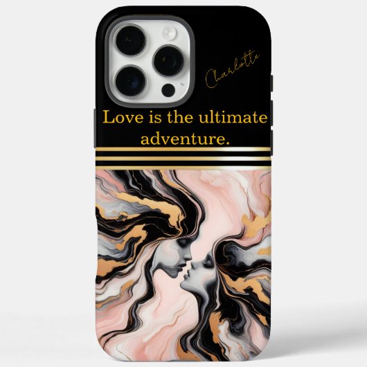 Abstracte gezichten in harmonie. Case-Mate iPhone case (Achterkant)