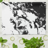 Abstracte gezichten Incidental Art Keukenhanddoeke Theedoek (Gevouwen)