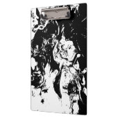 Abstracte gezichten Incidental Art Klembord (Links)