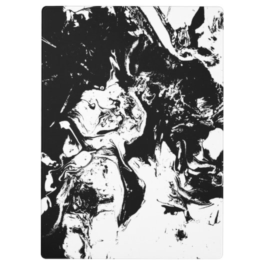 Abstracte gezichten Incidental Art Klembord (Achterkant)