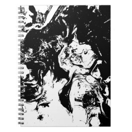 Abstracte gezichten Incidental Art Notitieboek