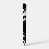Abstracte Gezichten Incidentele Kunst iPhone / iPa 15 Case (Linkerkant)
