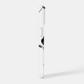 Abstracte Gezichten Incidentele Kunst iPhone / iPa 15 Case (Rechterkant)
